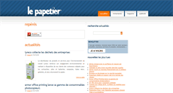 Desktop Screenshot of papetierdefrance.com